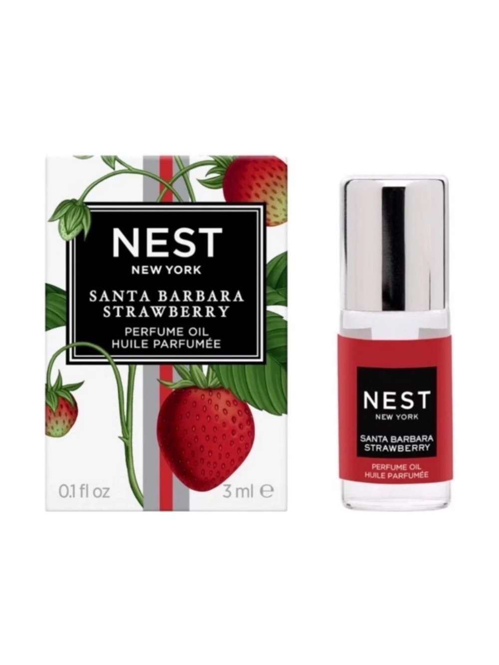 NEST NEW YORK Santa Barbara Strawberry Perfume Oil - .10 fl oz NIB